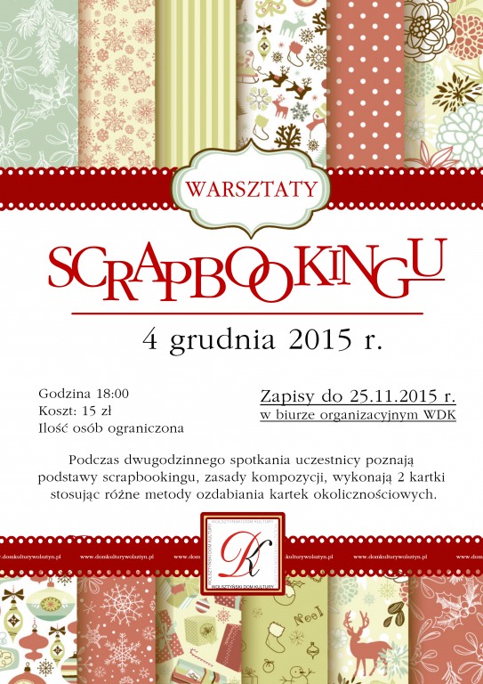 Warsztaty scrapbookingu